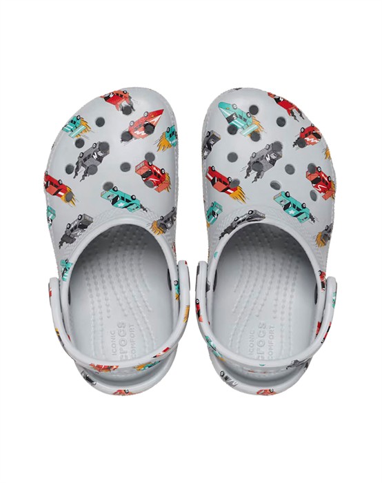 Classic Race Cars Graphic Clog